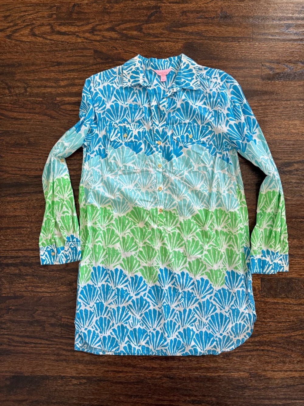 Lilly Pulitzer Captiva Tunic Size Small